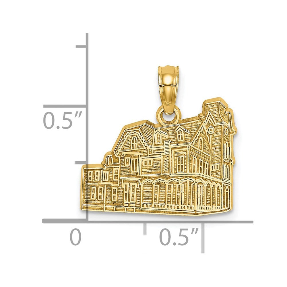 14k Yellow Gold The ABBY - CAPE MAY, NJ Charm