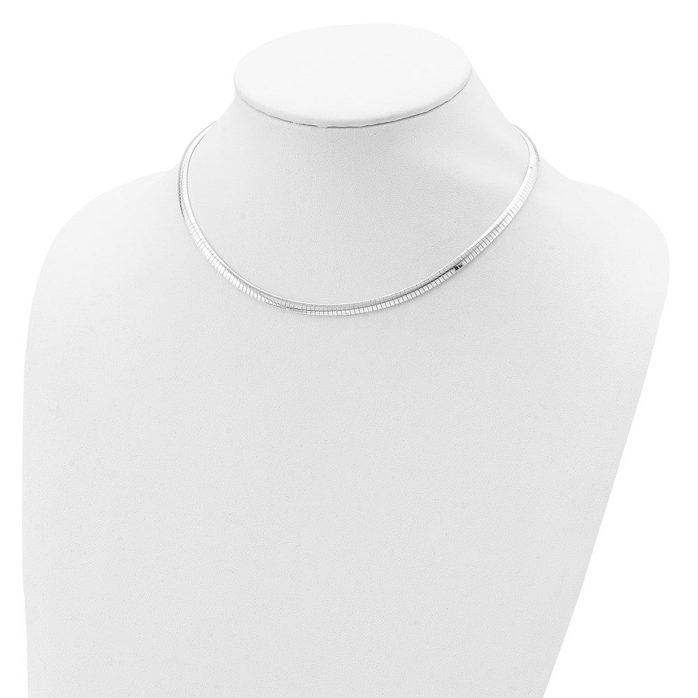 Sterling Silver 4mm Cubetto Necklace