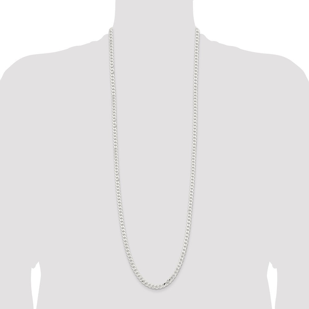 Sterling Silver 5.7mm Curb Chain