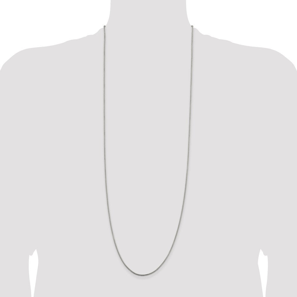 Sterling Silver 1.5mm Round Box Chain