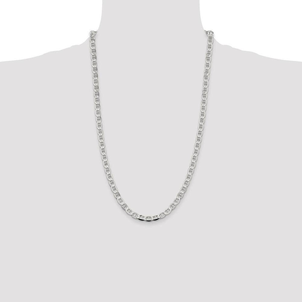 Sterling Silver 5.7mm Flat Anchor Chain