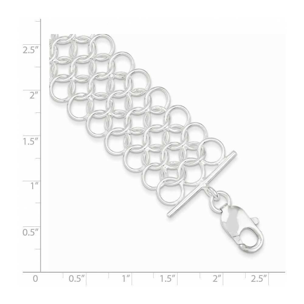 Sterling Silver Multi-Link Bracelet
