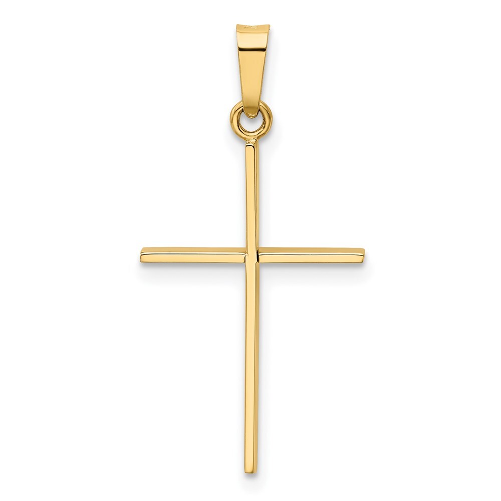 14k Yellow Gold Cross Pendant