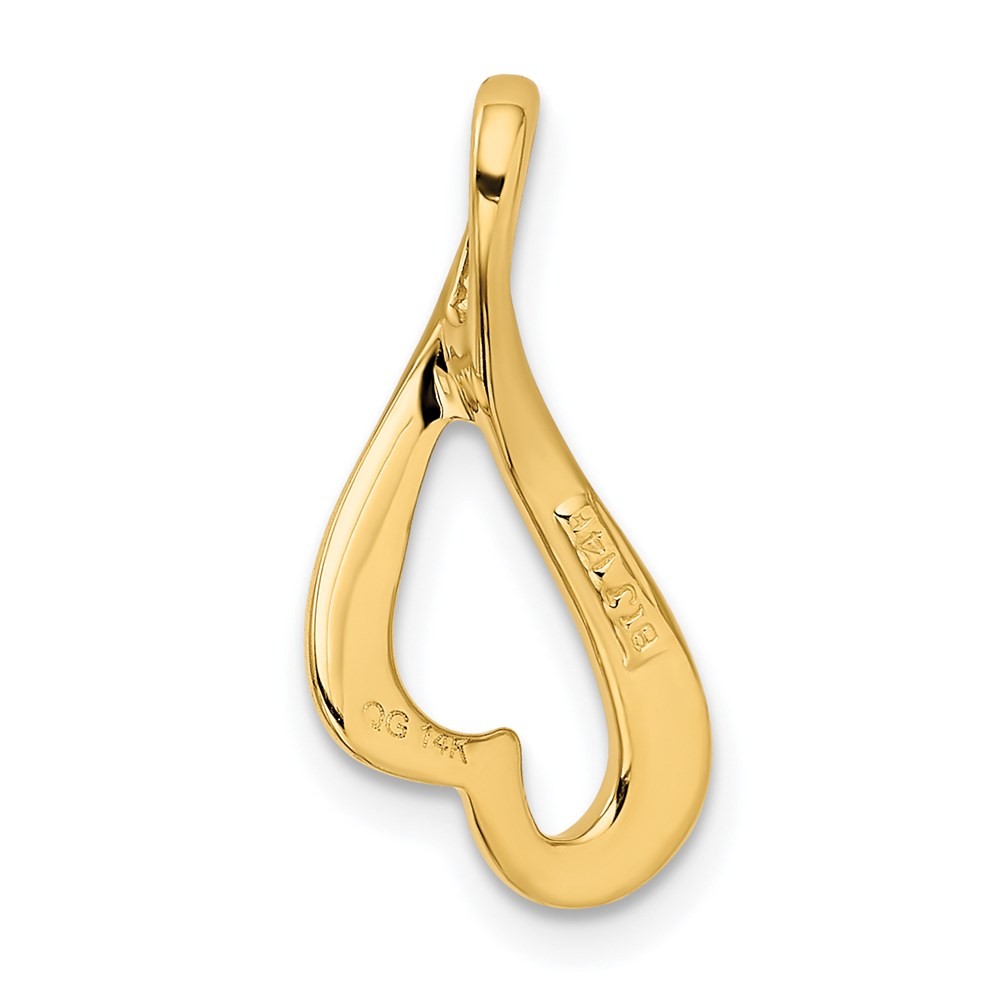 14k Yellow Gold Slide