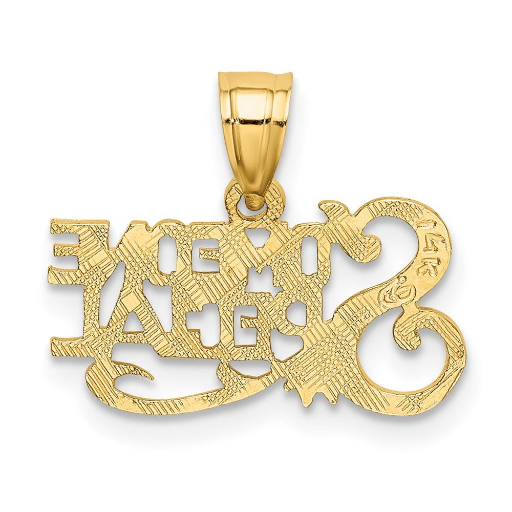 14k Yellow Gold SOMEONE SPECIAL Charm