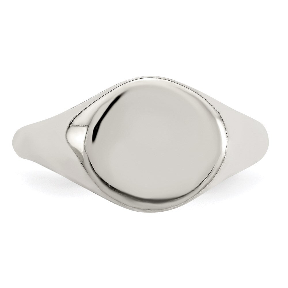 Sterling Silver Signet Ring Size 8