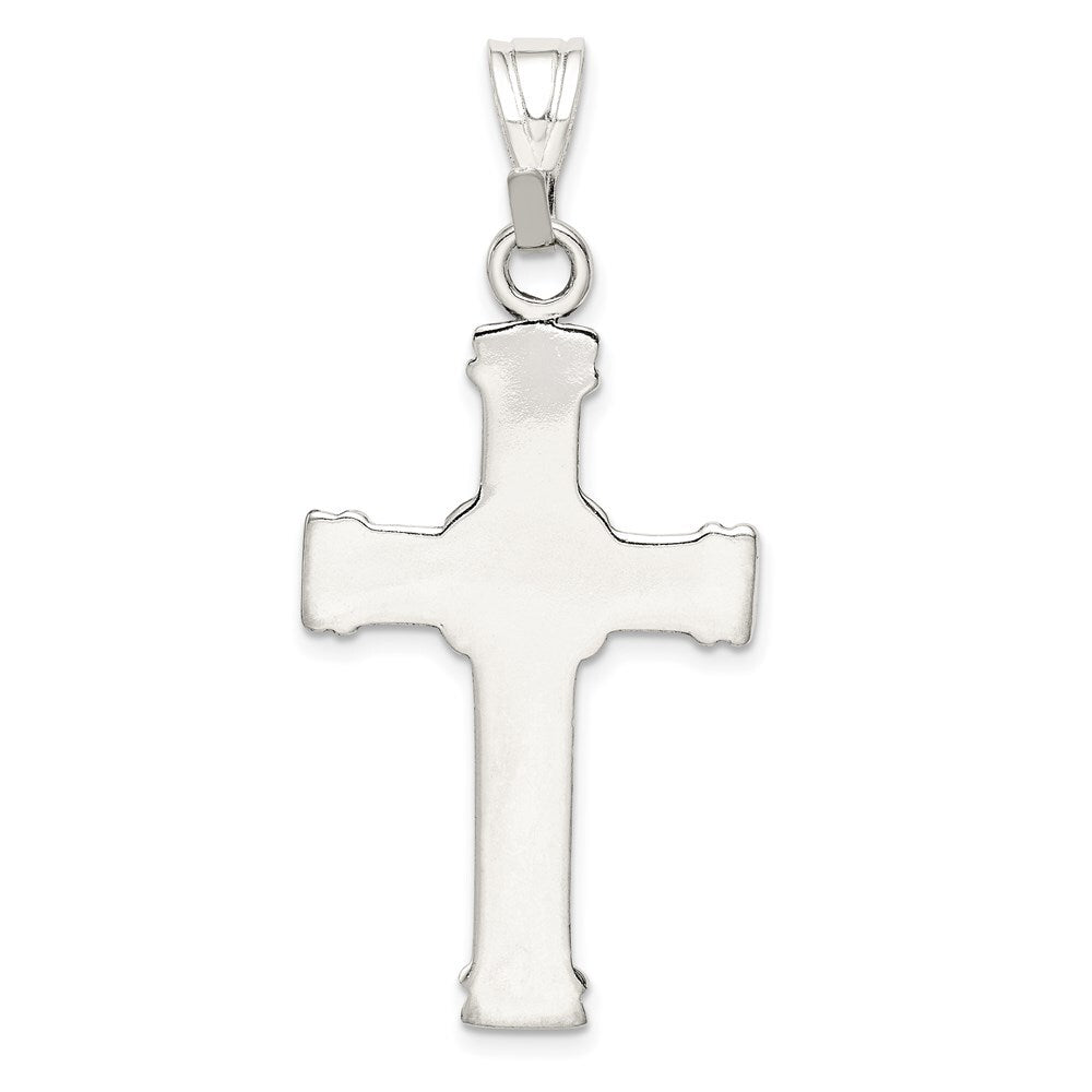 Sterling Silver Antique Cross Pendant Holiday Gift for Women