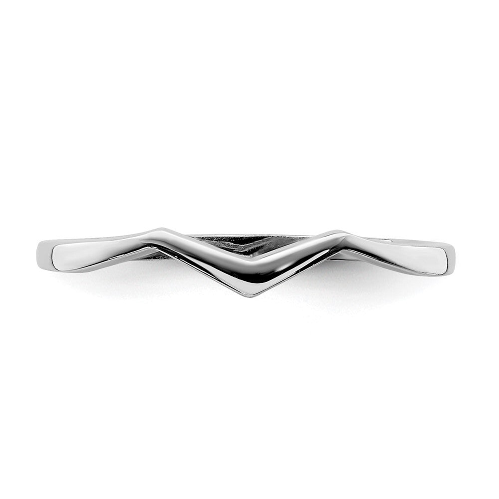14K White Gold Ring Size 7