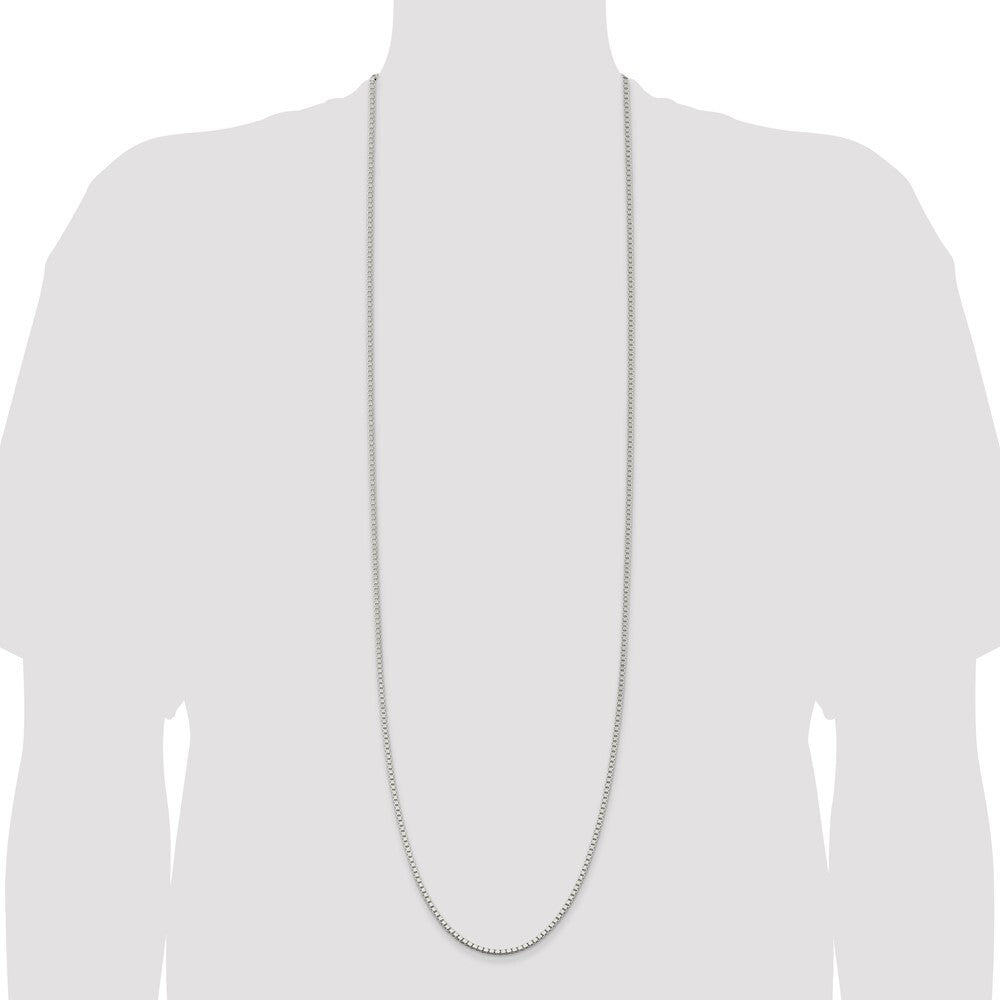 Sterling Silver 2.5mm Box Chain