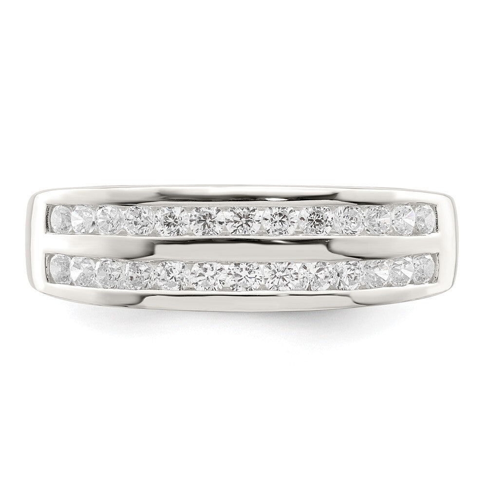 Sterling Silver CZ Ring Size 7