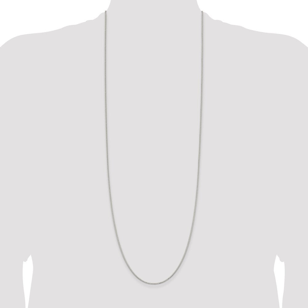 Sterling Silver 1.1mm Box Chain