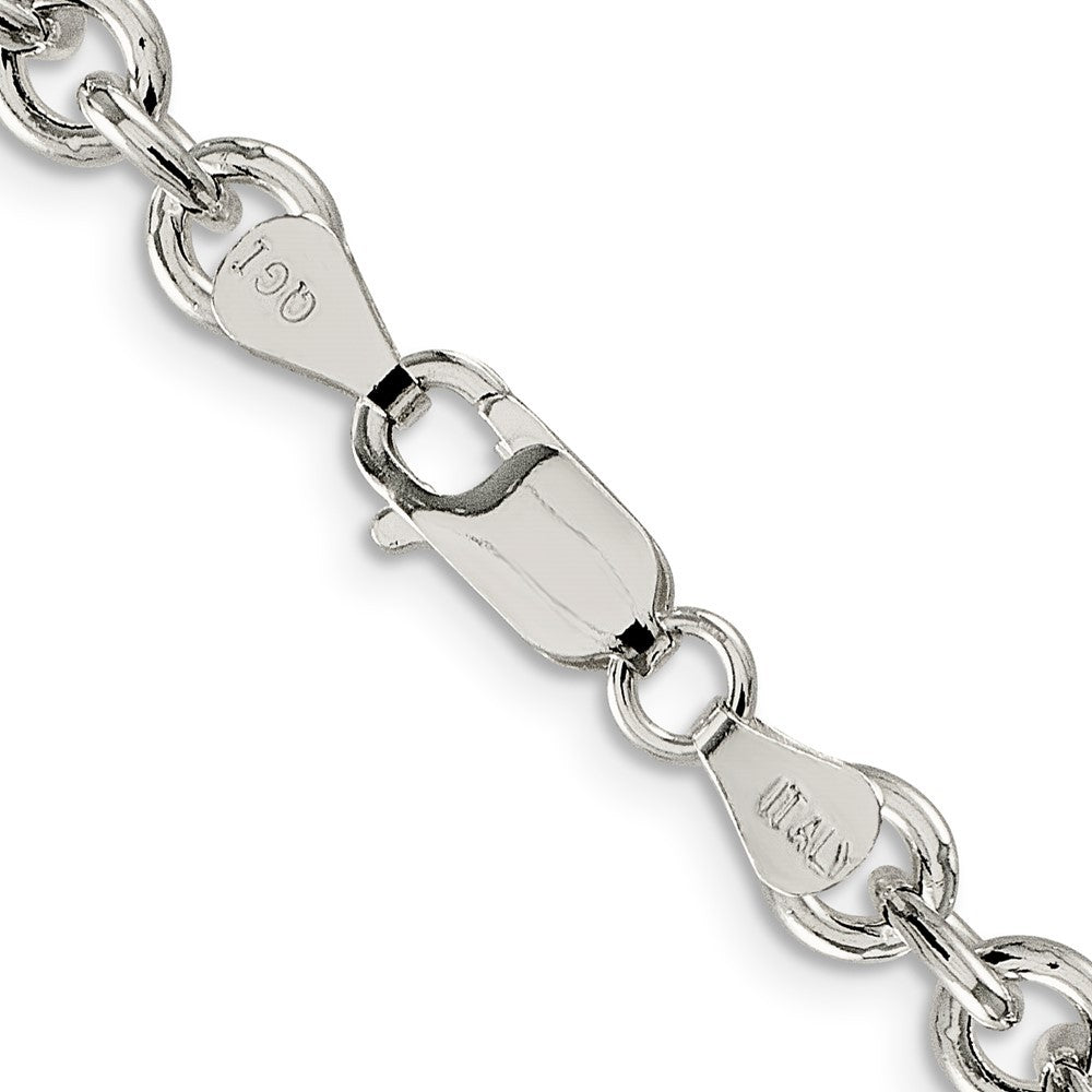 Sterling Silver 6.1mm Cable Chain Necklace
