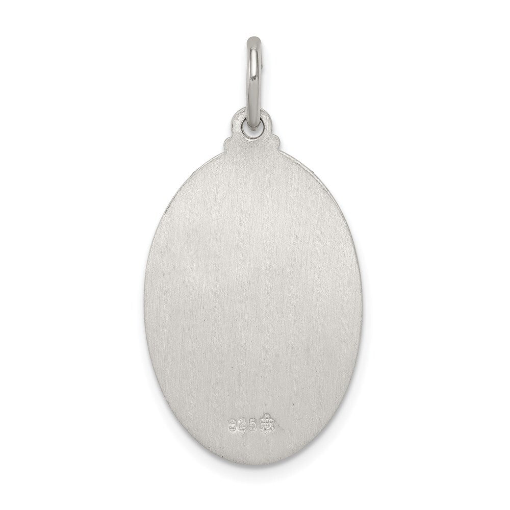 Sterling Silver Saint Anthony Medal Pendant Holiday Gift for Women