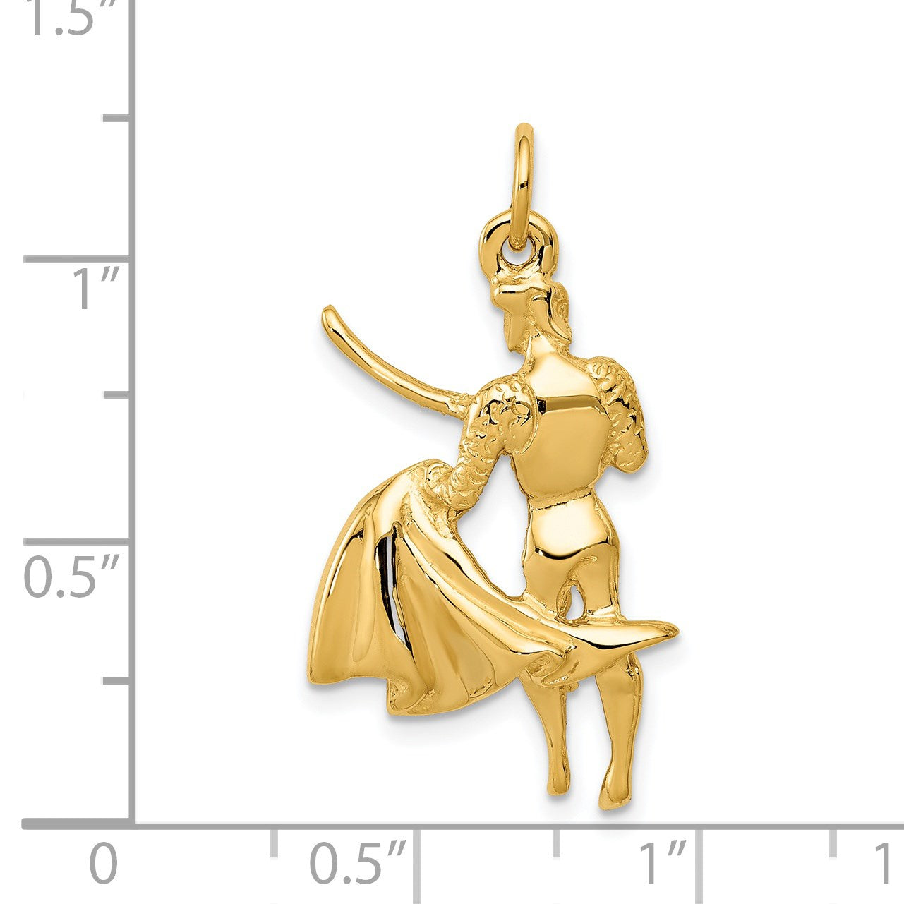 14k Matador Charm