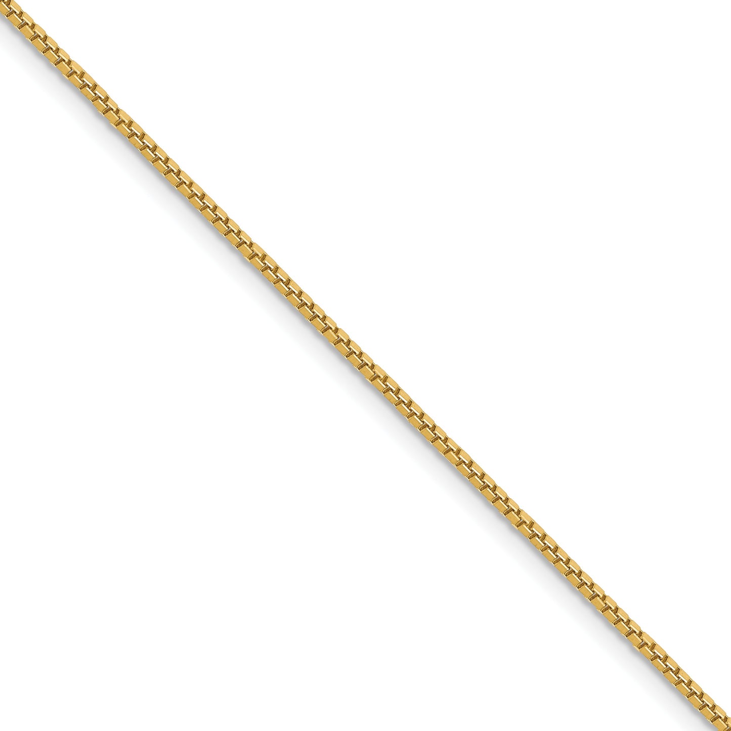 14k 1mm Box Chain (100 inch Spool)