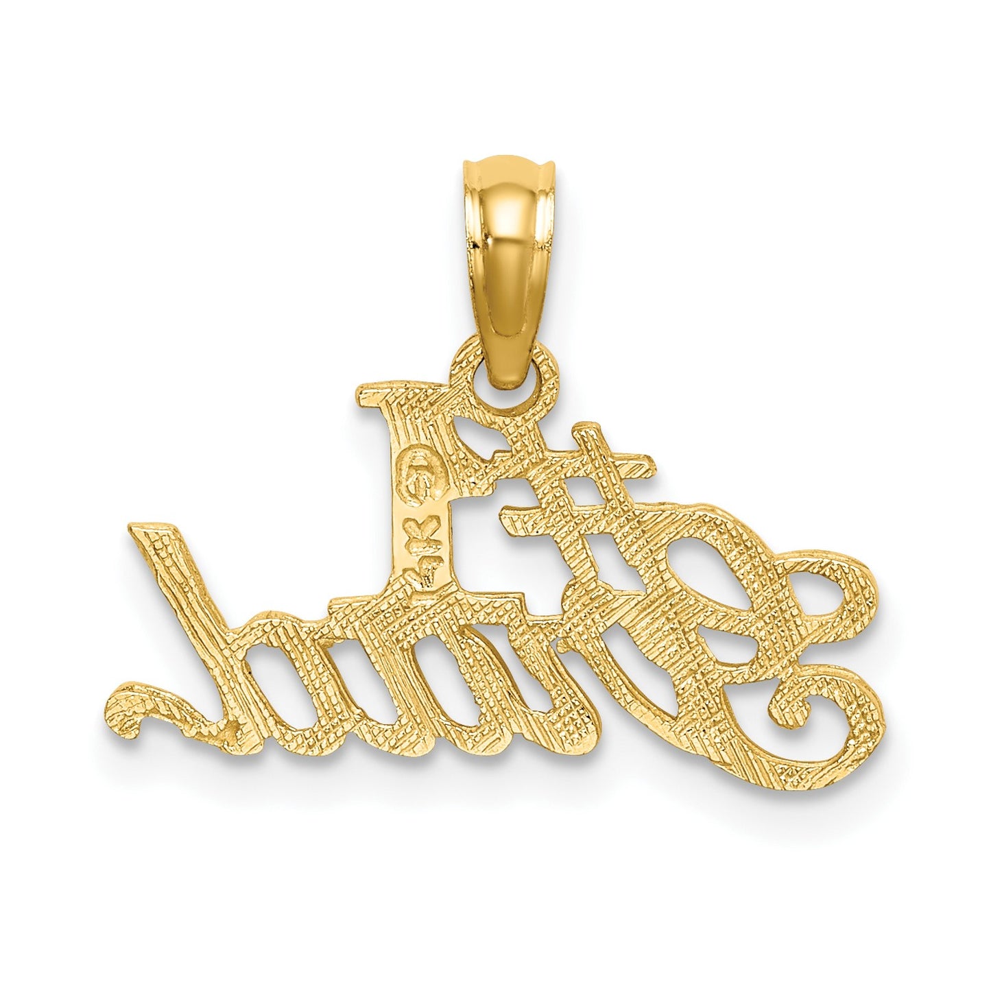 14k #1 GRAD Charm