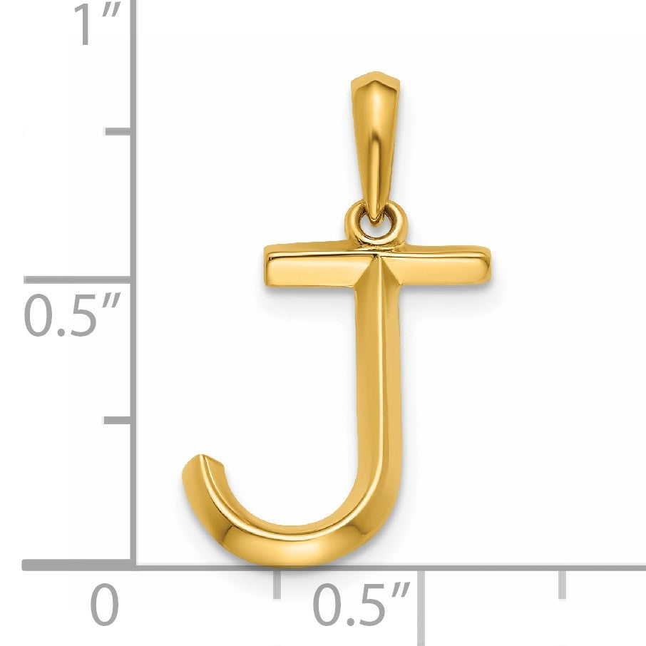 14ky Fancy Letter J