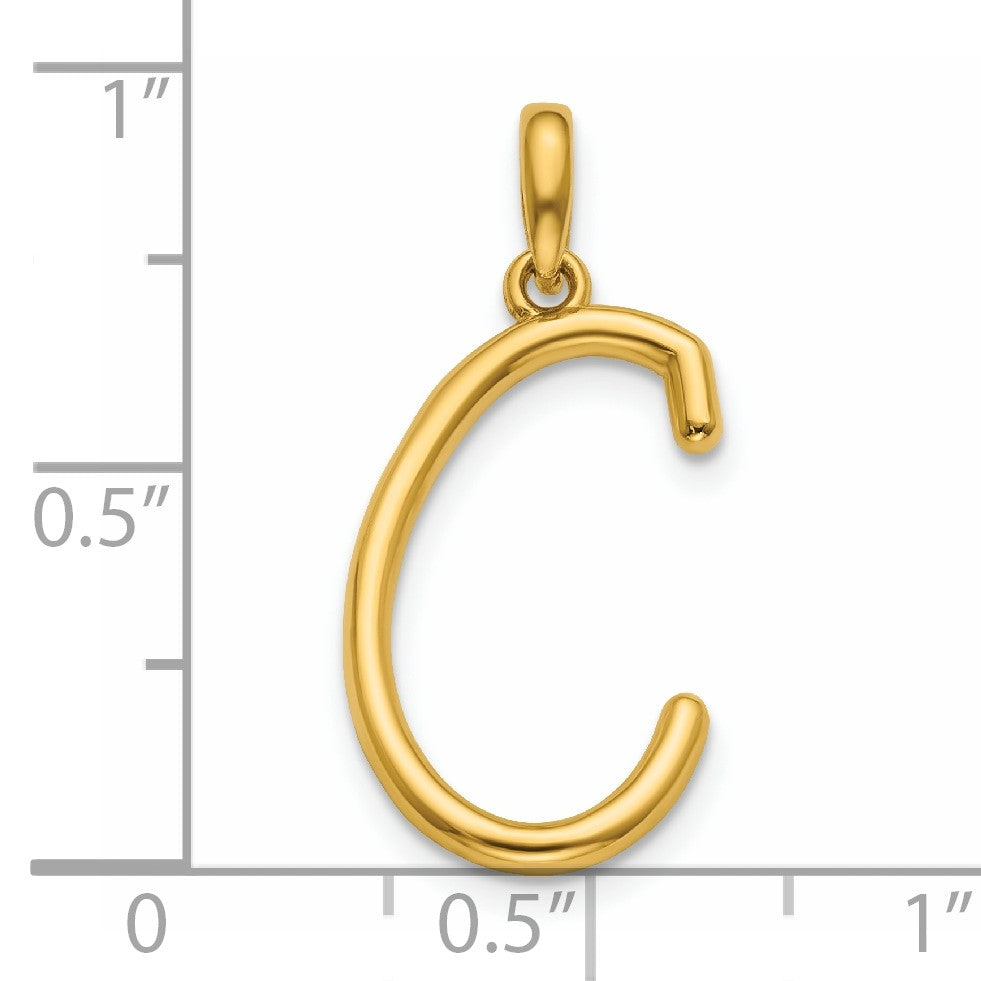 14ky Fancy Letter C