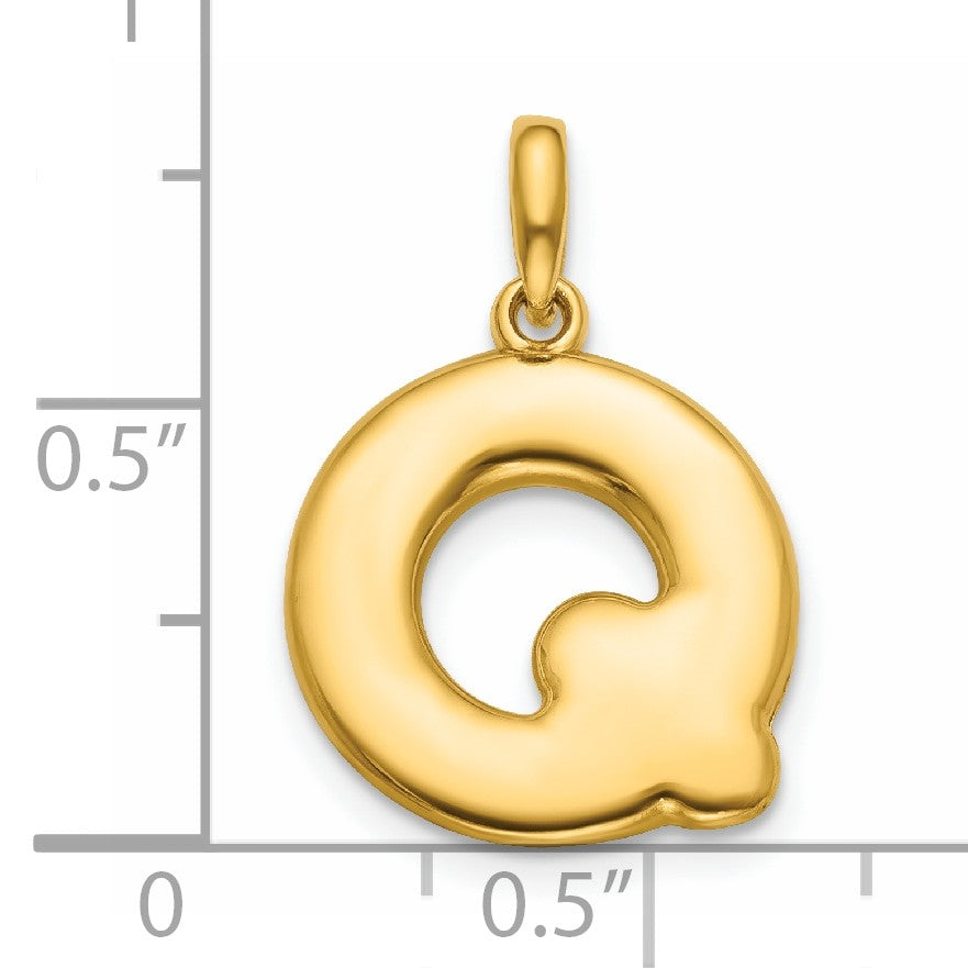 14ky Fancy Letter Q