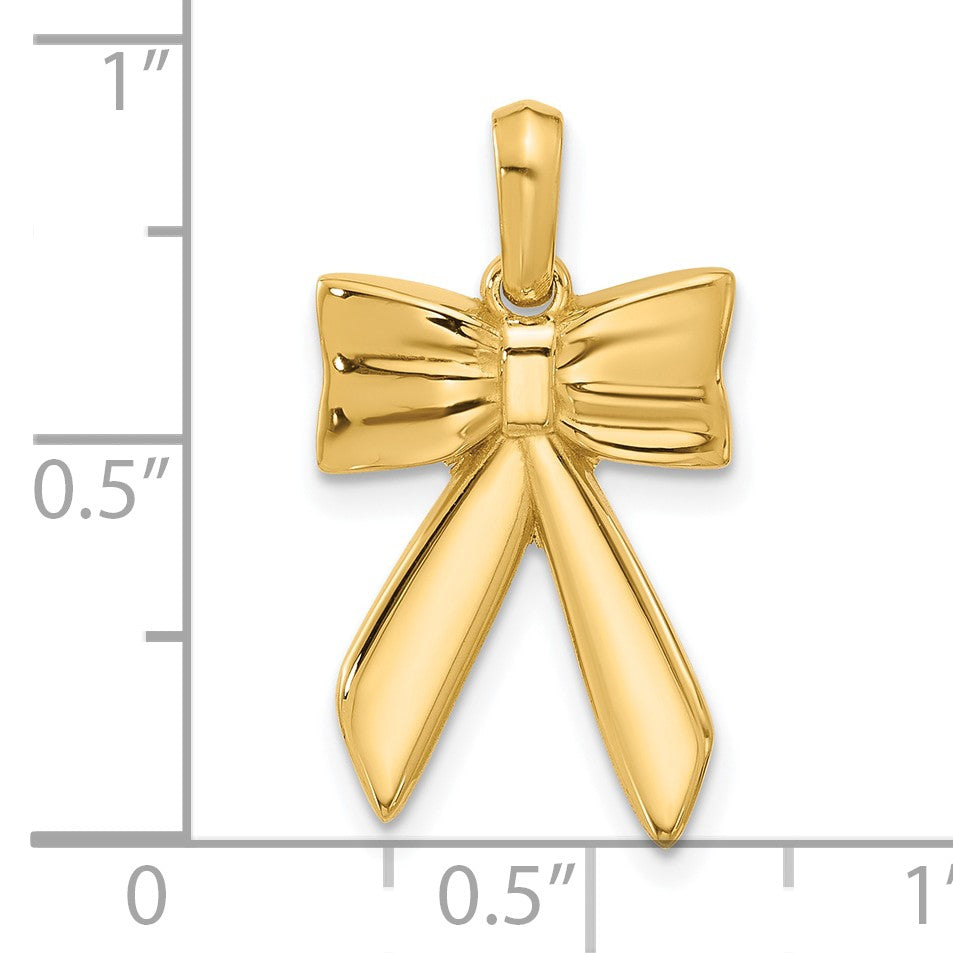 14k Fancy Full Hair Bow