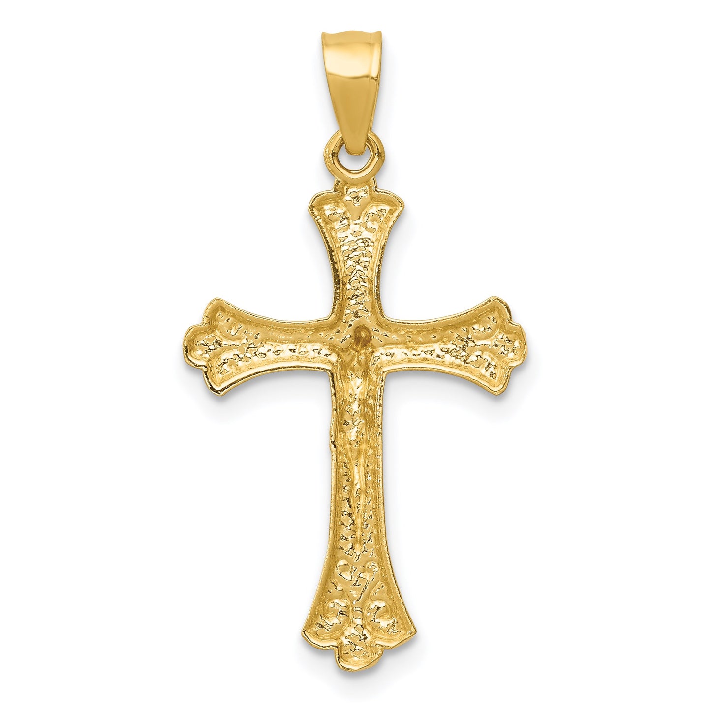 14k Crucifix Pendant