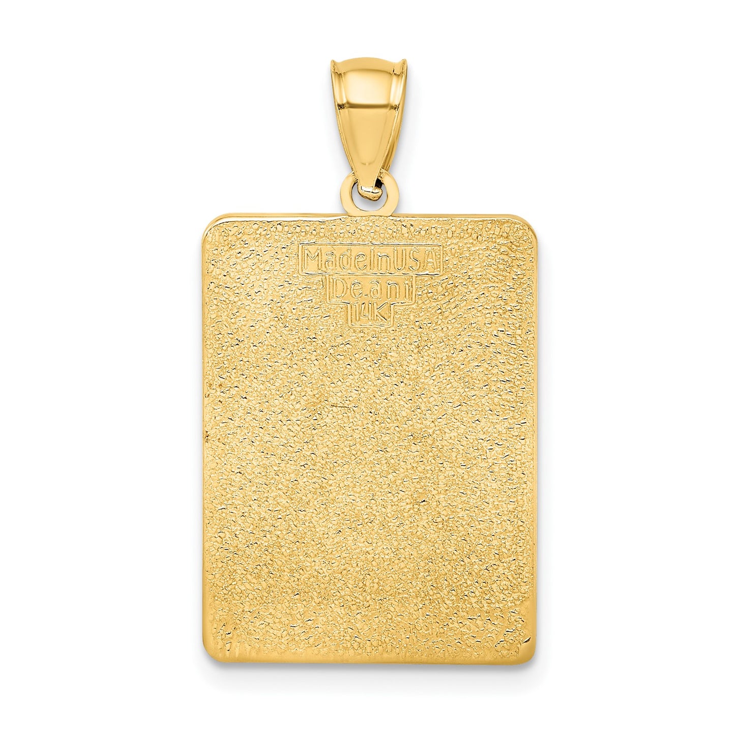 14K Green Enamel MILE 0/ KEY WEST Charm