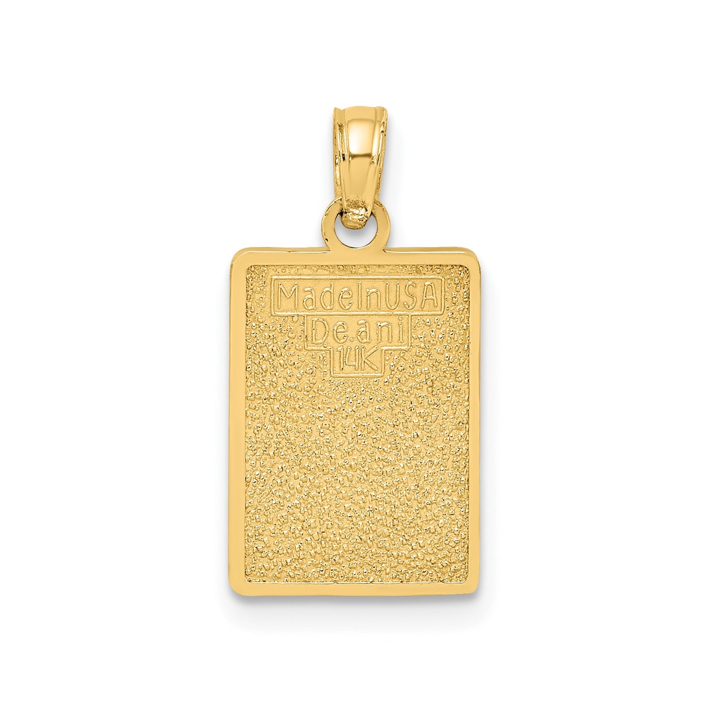 14K Green Enamel MILE 0 / KEY WEST Charm
