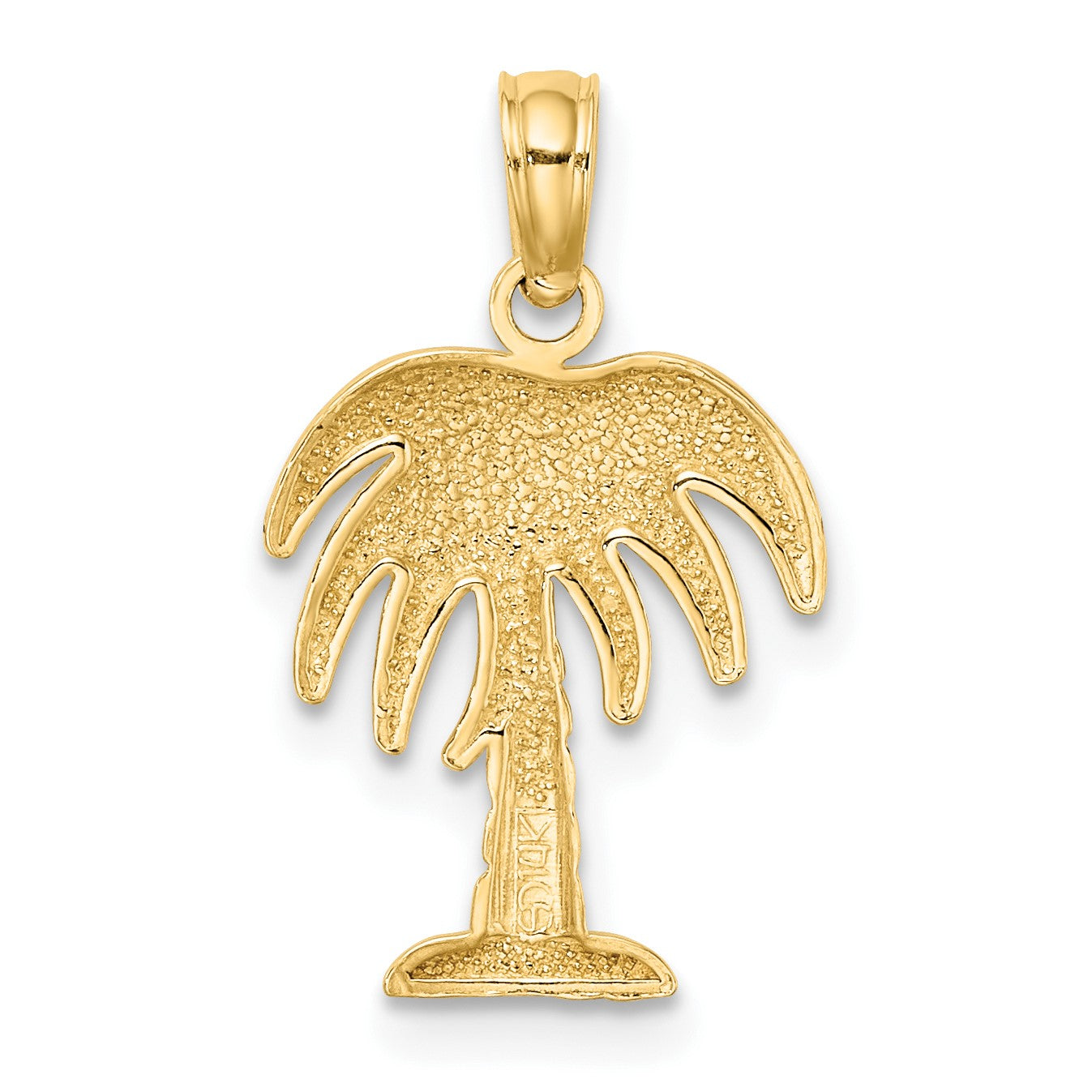 14K Charleston Palm Tree Charm