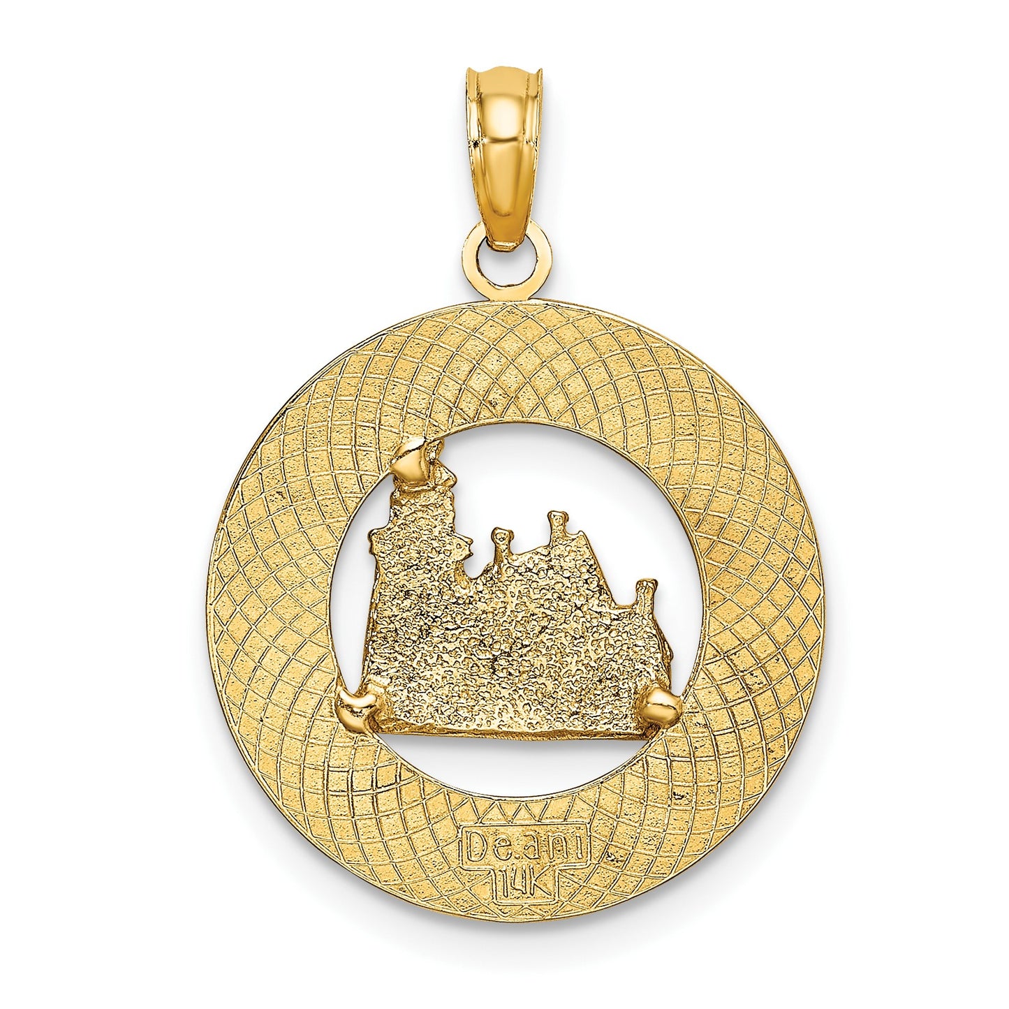 14K BLOCK ISLAND RI with Lighthouse Charm