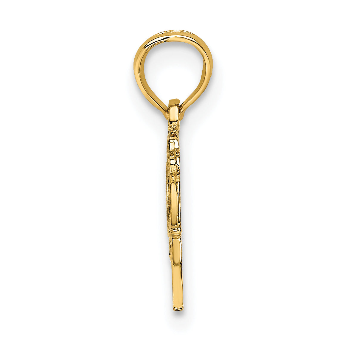 14K GREAT GRANDMA with Heart Charm