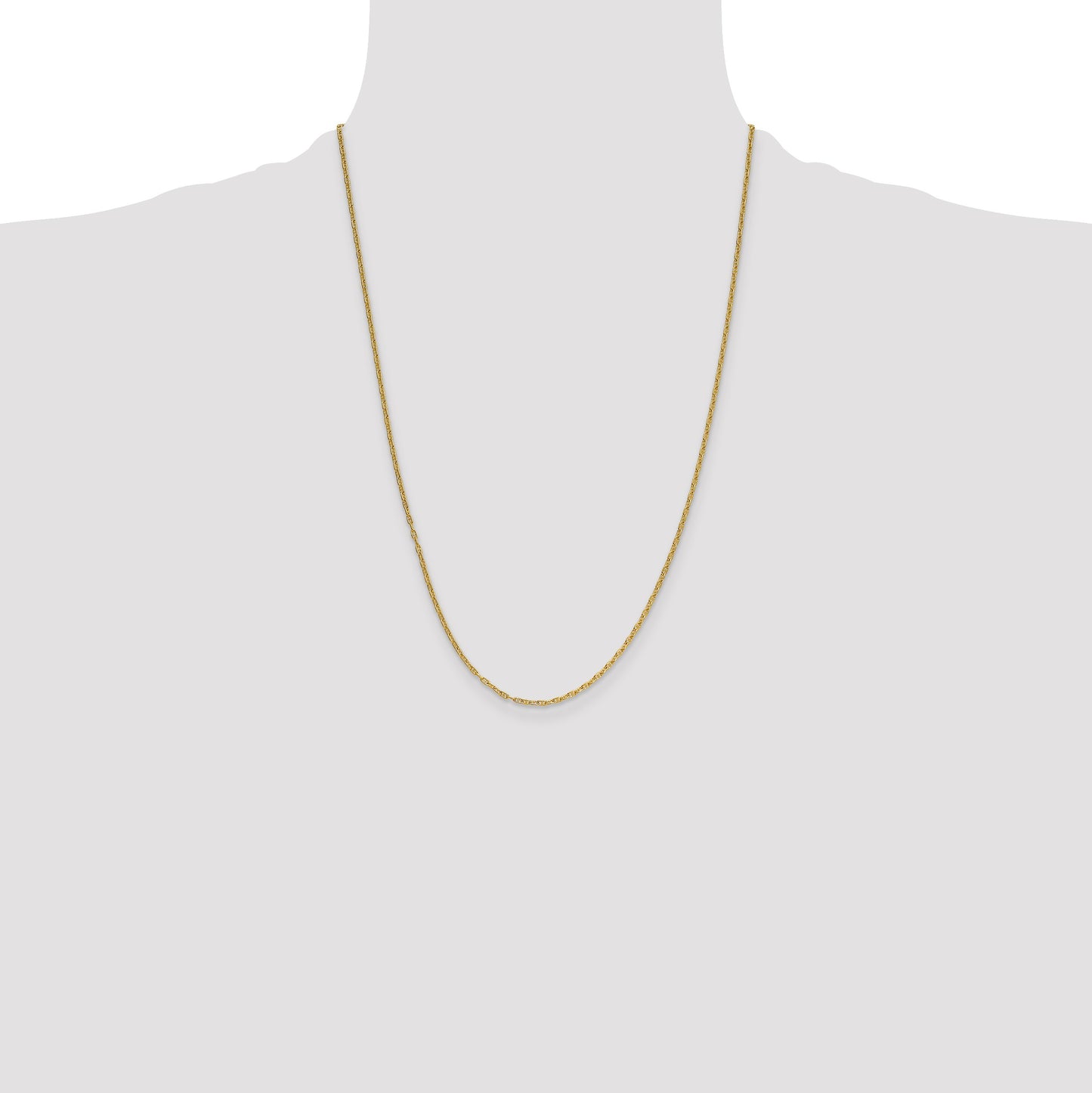 14k 1.8mm Mariners Link Chain