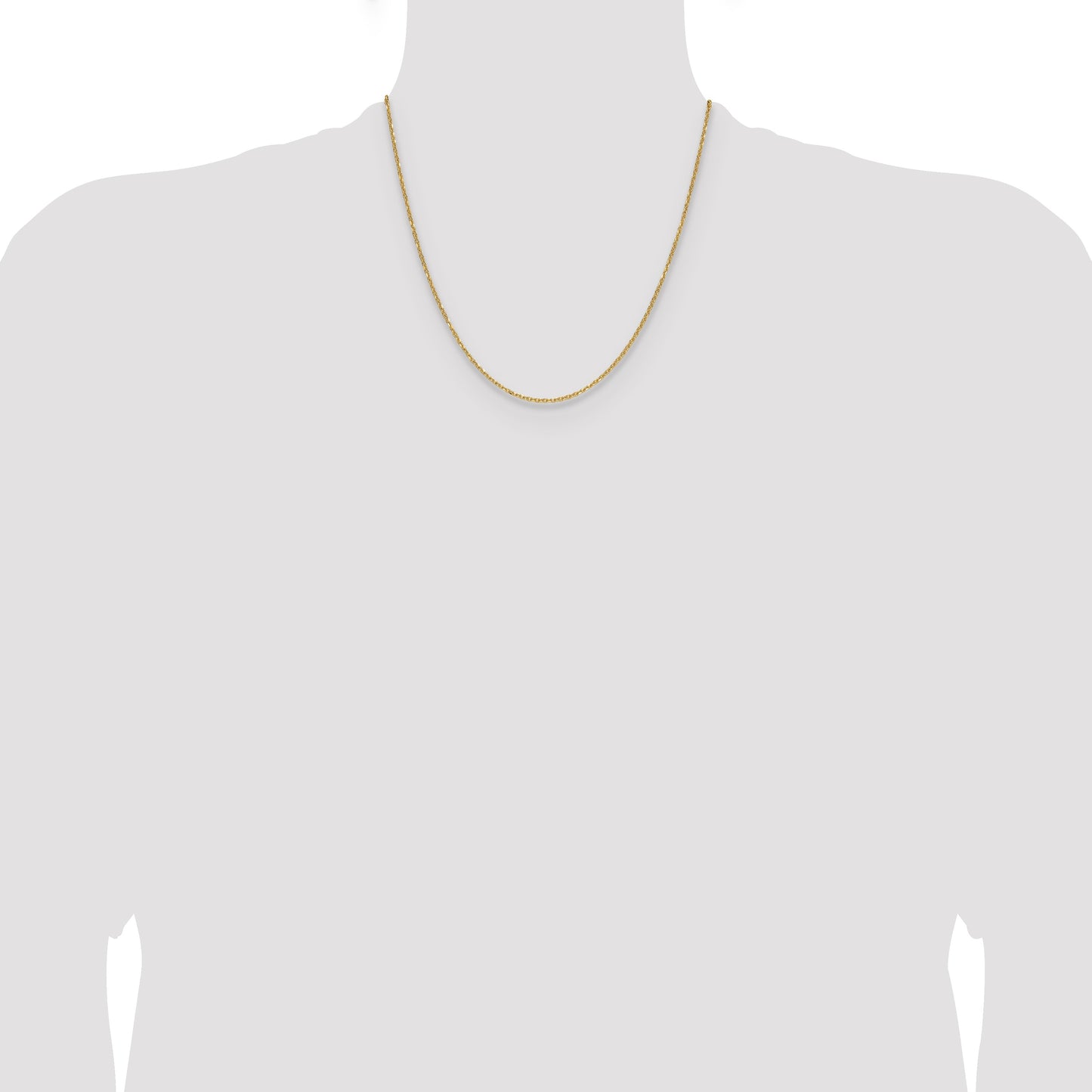 14k 1.4mm D/C Forzantine Cable Chain