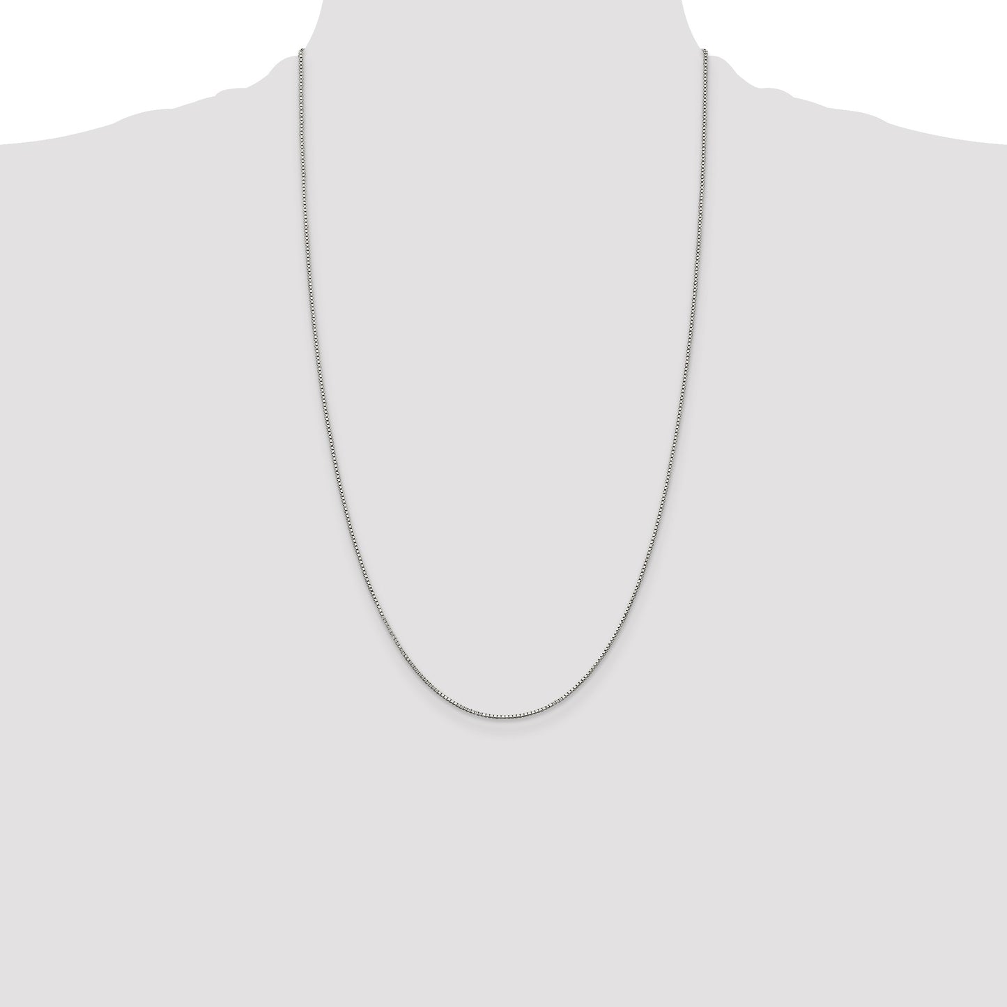 Sterling Silver .9mm Box Chain