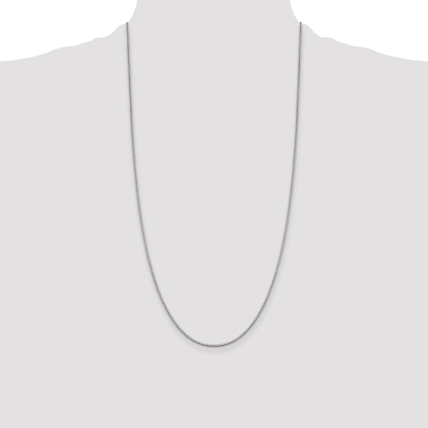 Sterling Silver 1.4mm Box Chain