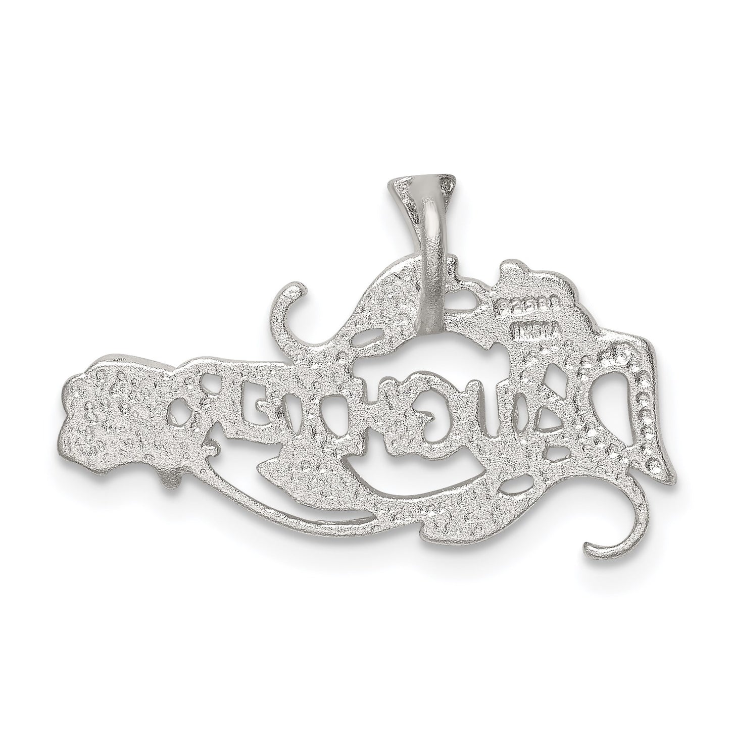 Sterling Silver Daughter Charm