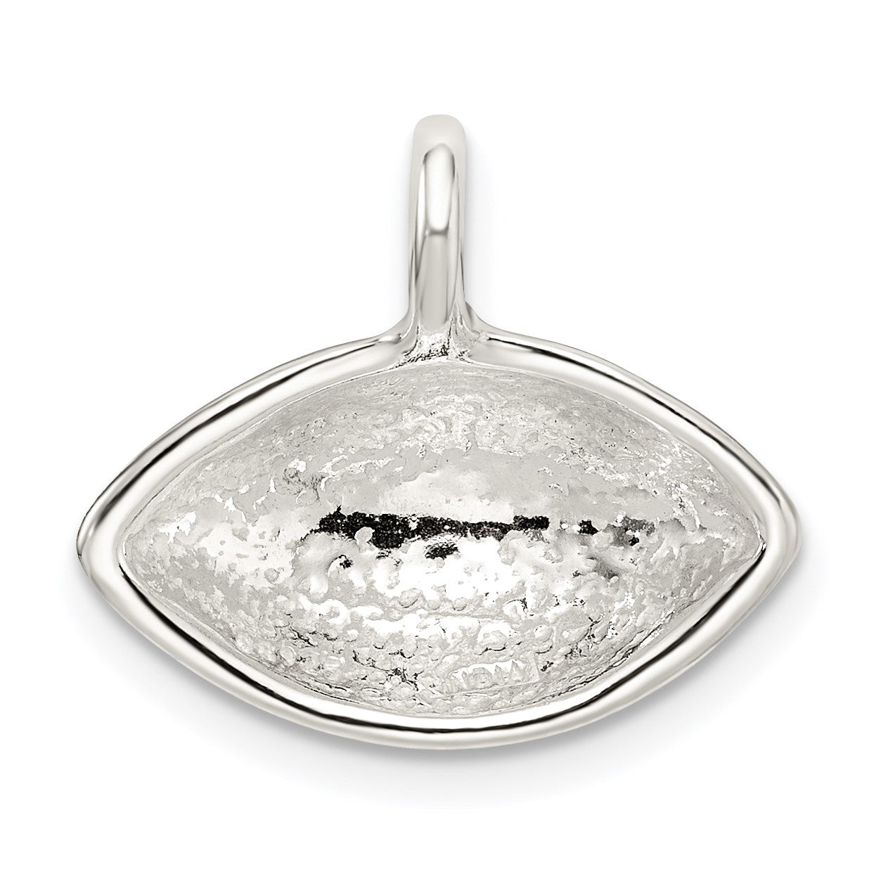 Sterling Silver Football Pendant