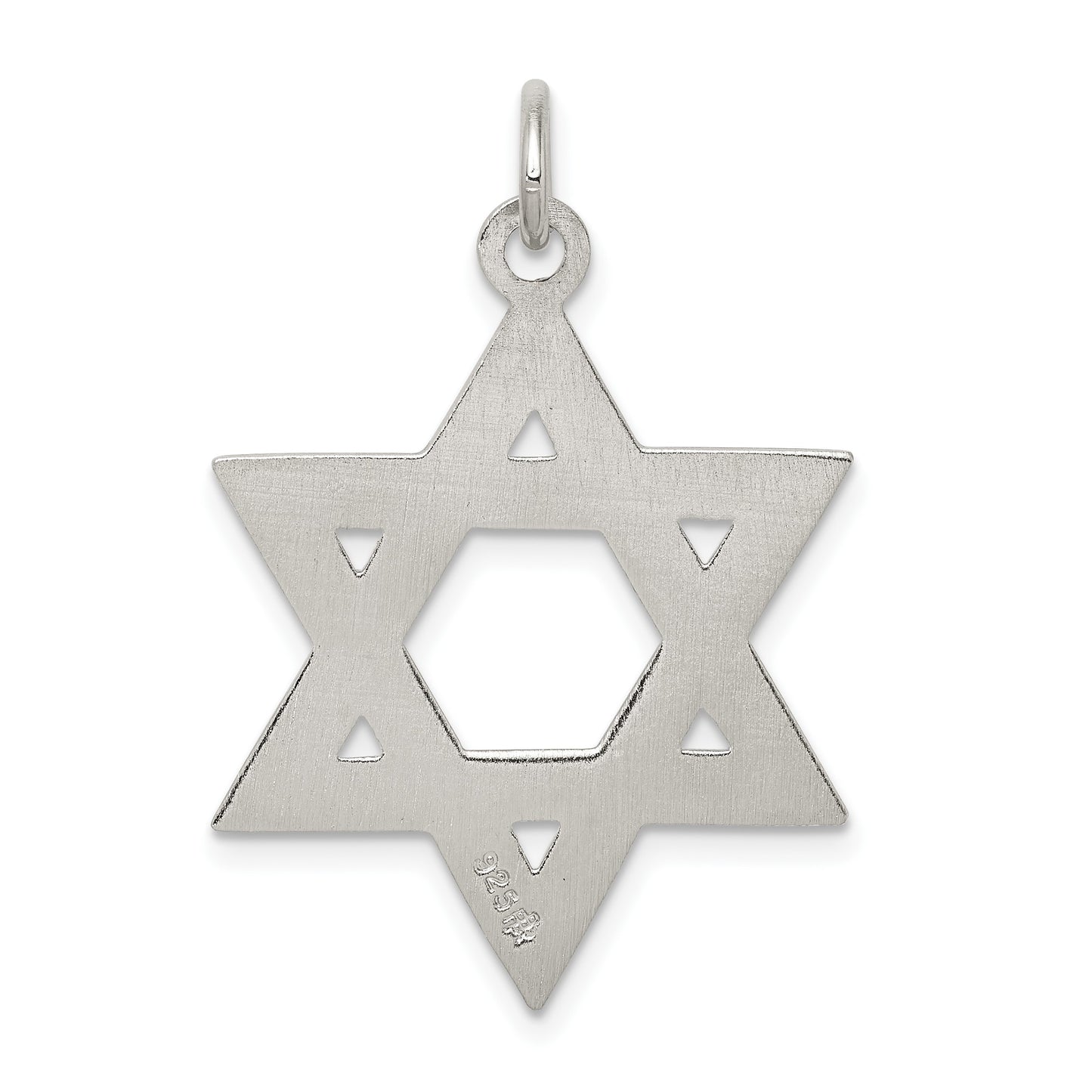 Sterling Silver Star of David Charm