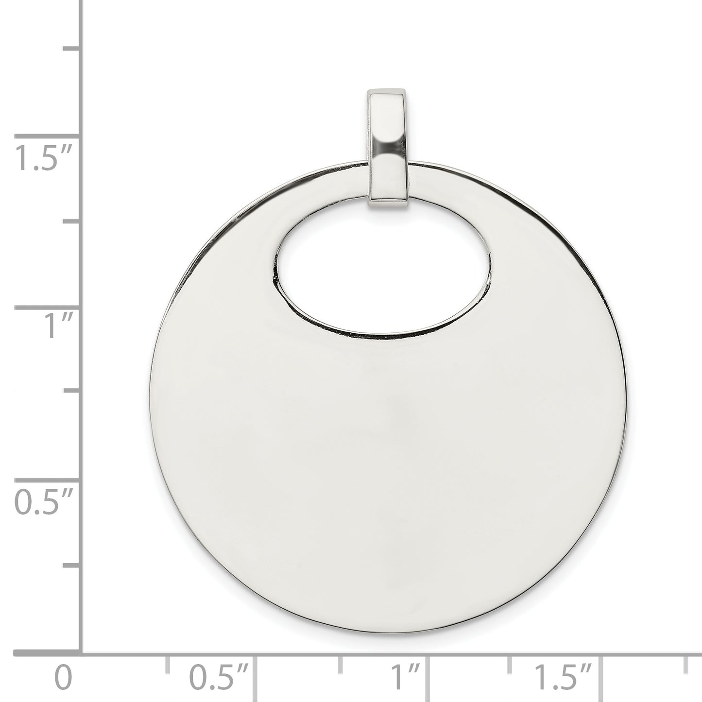 Sterling Silver Polished Pendant