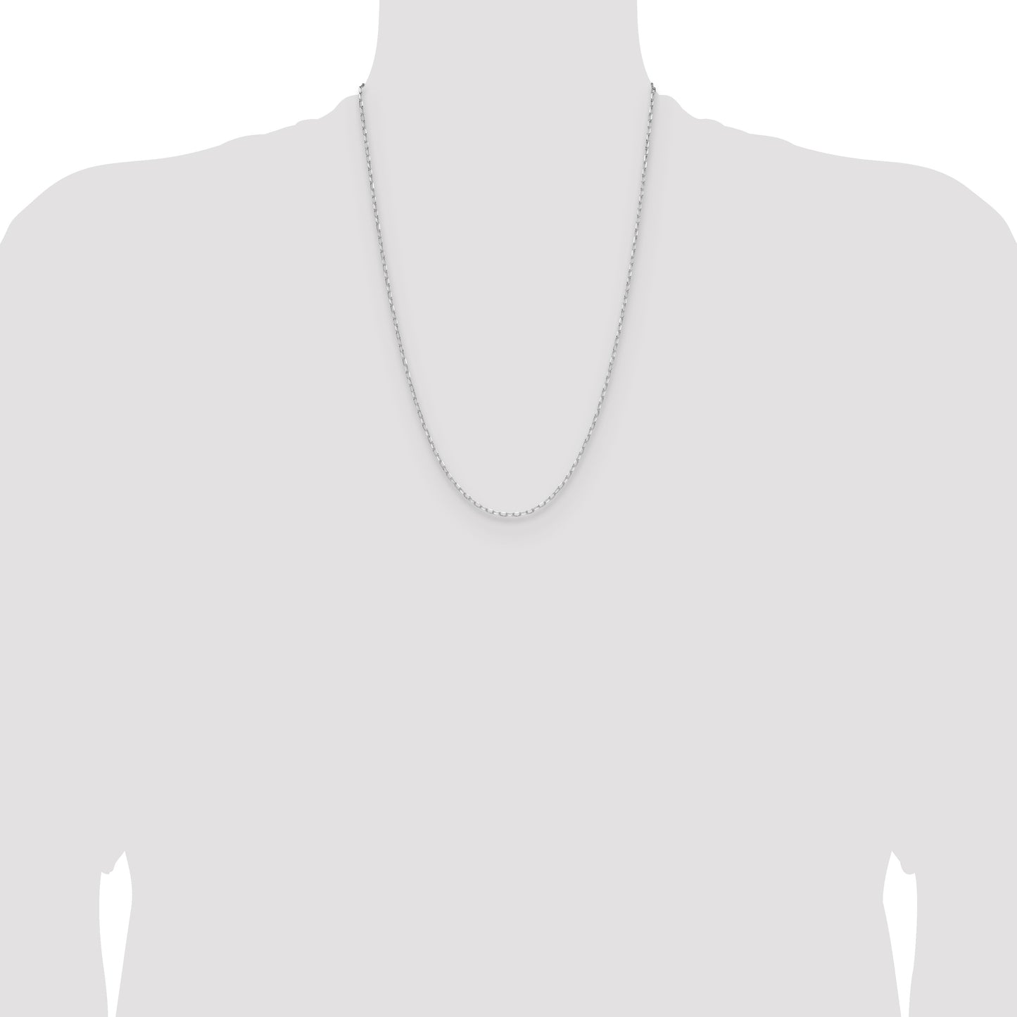 Sterling Silver 2.0mm D/C Forzantine Chain