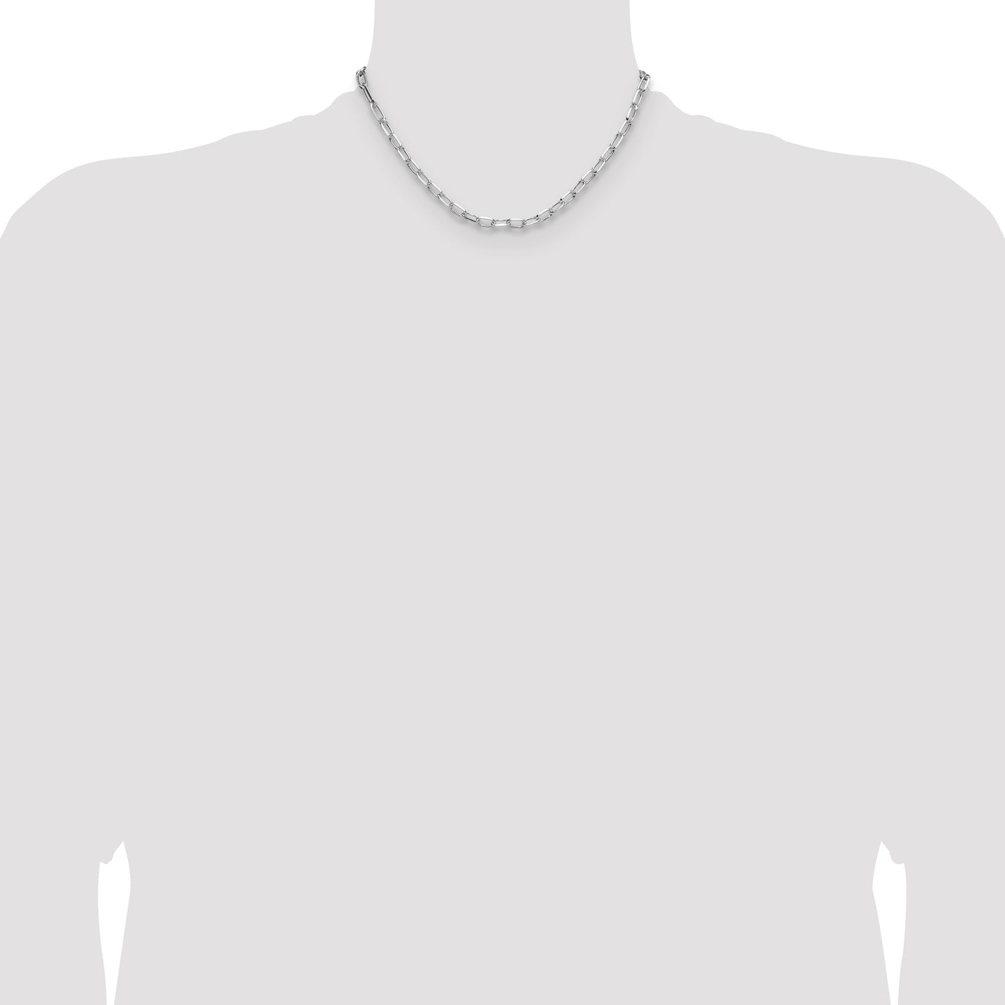 Sterling Silver 4.65mm D/C Forzantine Chain