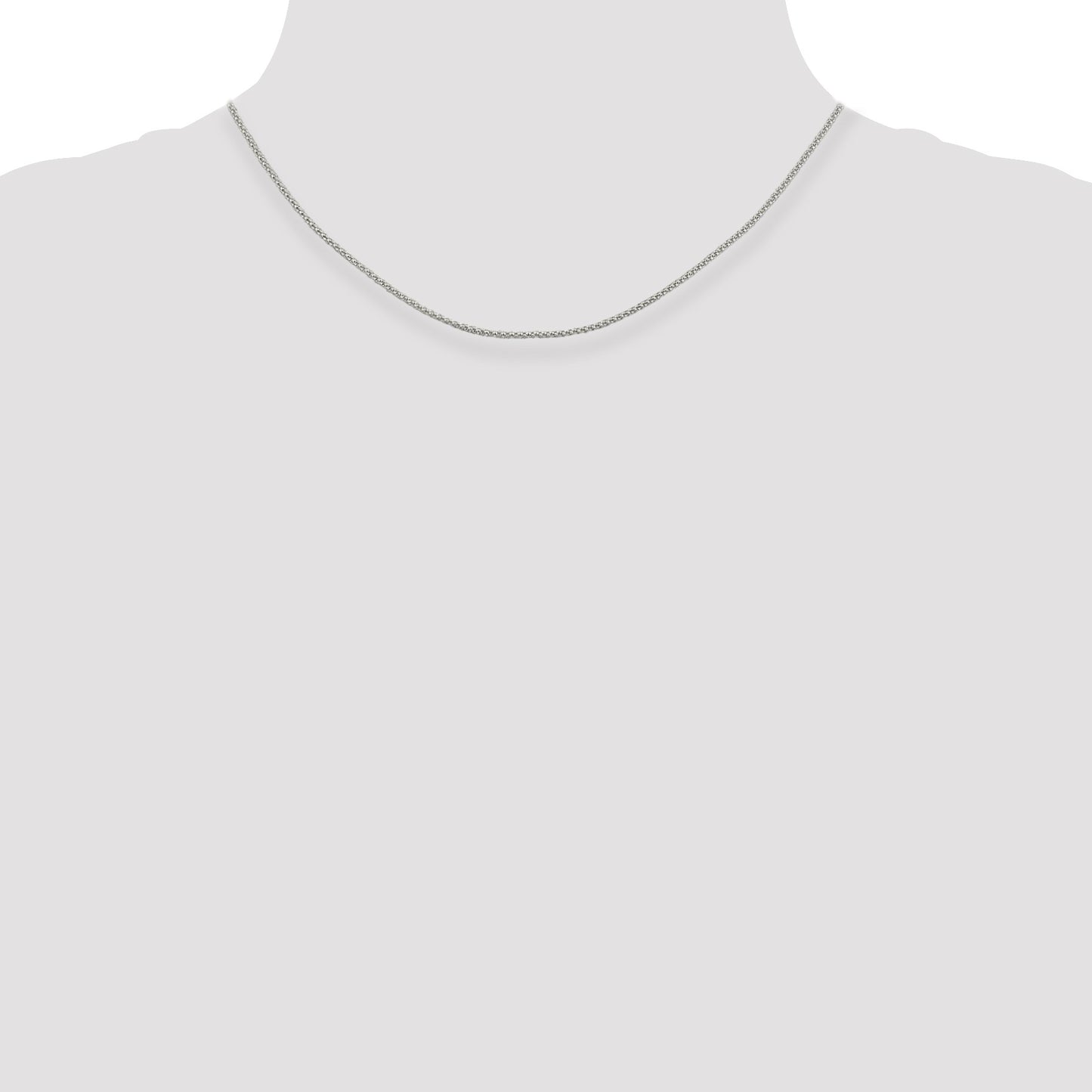 Sterling Silver 1.6mm Corona Chain