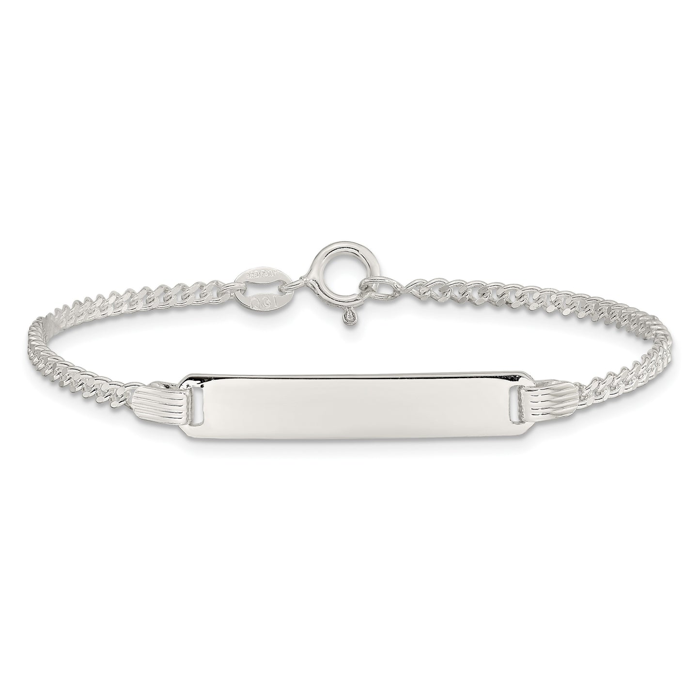 Sterling Silver Children's ID Bracelet