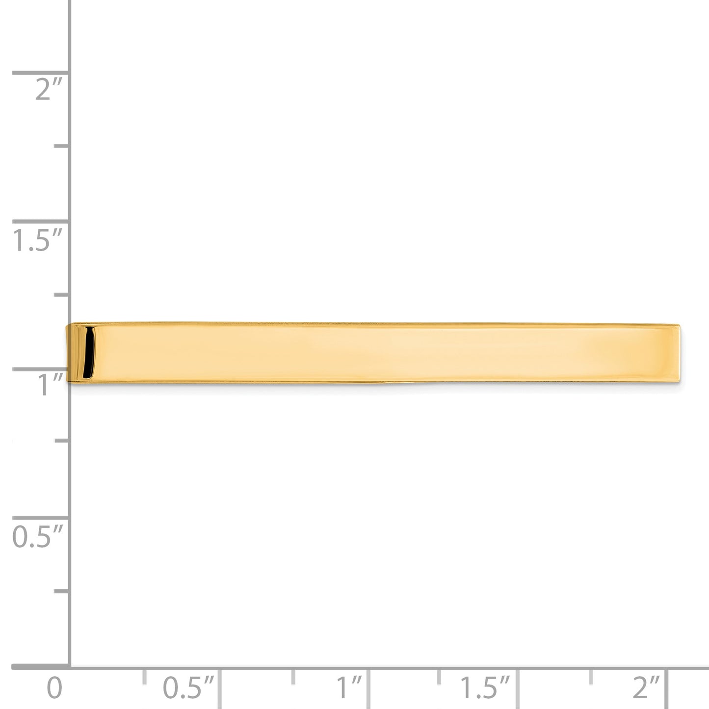 Sterling Silver Gold-plated Tie Bar