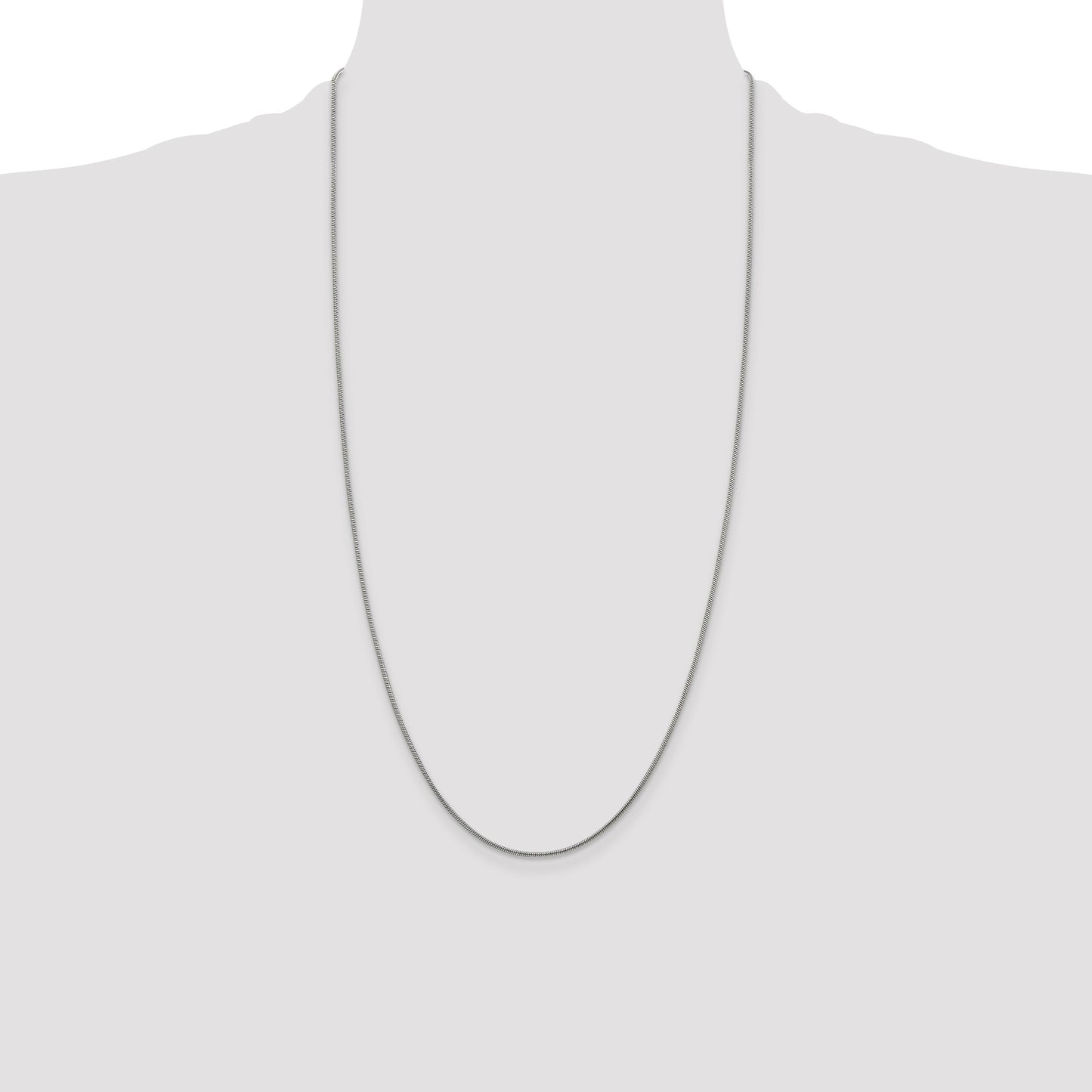 Sterling Silver 1.2mm Snake Chain