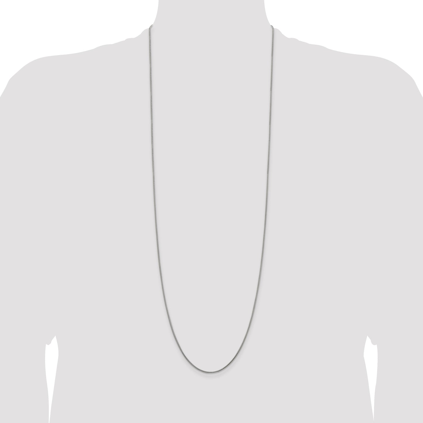 Sterling Silver 1.2mm Snake Chain