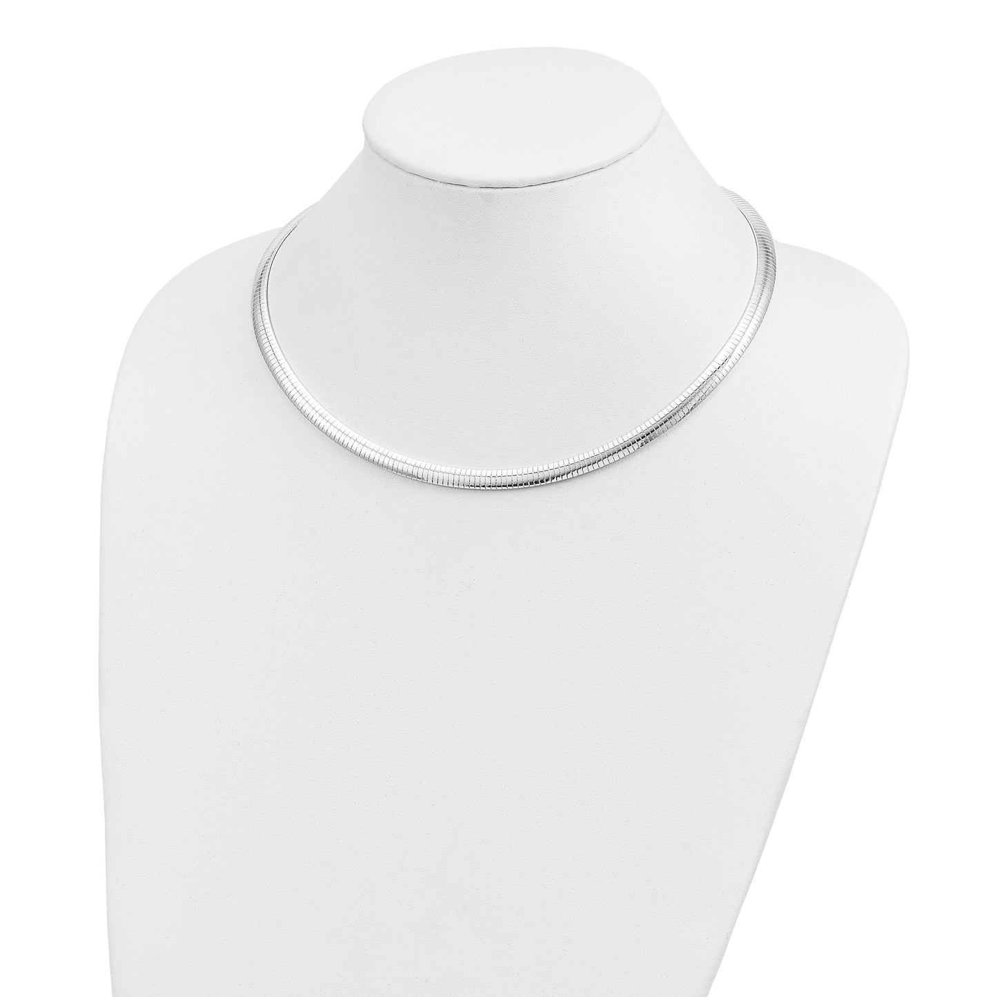 Sterling Silver 6mm Cubetto Necklace