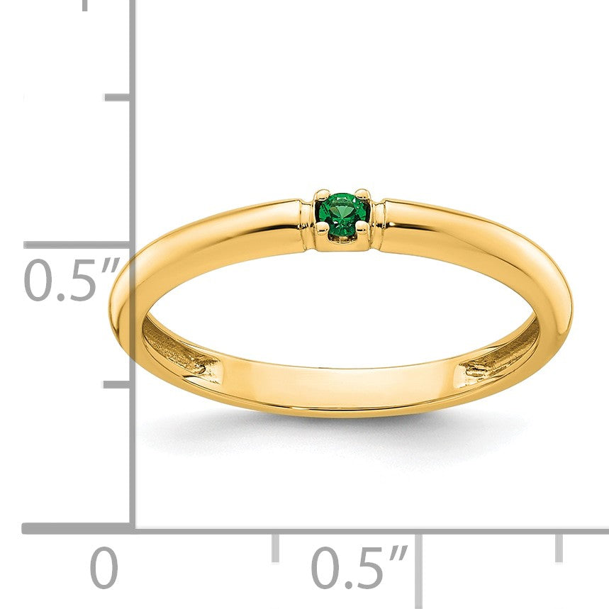 14k Yellow Gold Mother's Ring Mounting