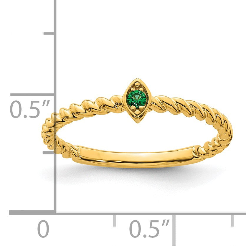 14k 1 Birthstone Mother's Ring Mounting
