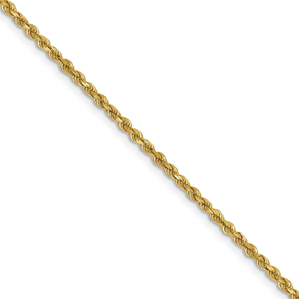 14k 1.75mm D/C Rope Chain (100 inch Spool)