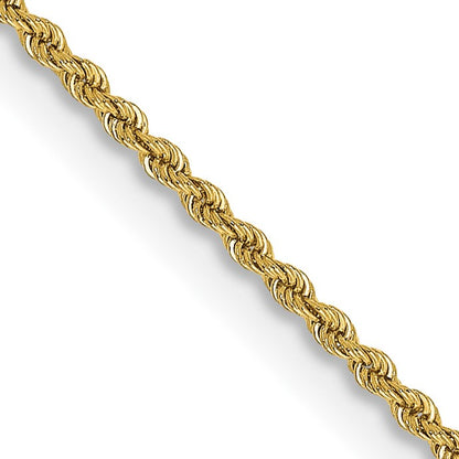 14K 26 inch 2mm Regular Rope with Lobster Clasp Chain